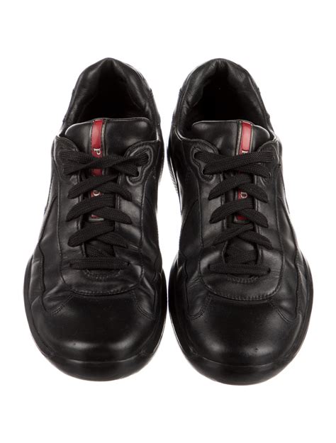 prada sport sneakers black donna